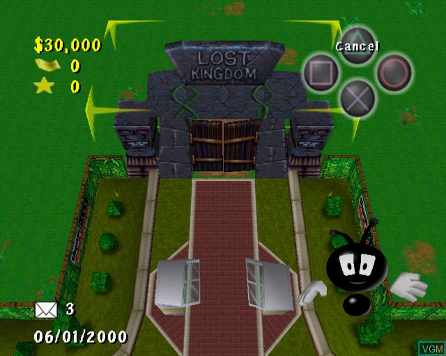 Image in-game du jeu Theme Park World sur Sony Playstation 2