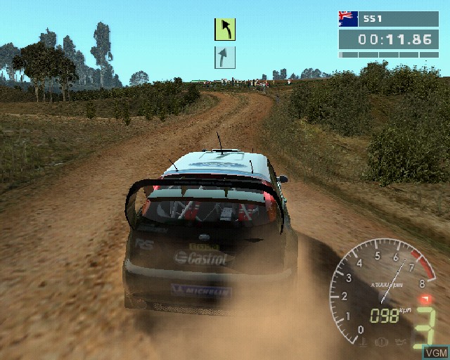 Image in-game du jeu WRC 4 - FIA World Rally Championship sur Sony Playstation 2