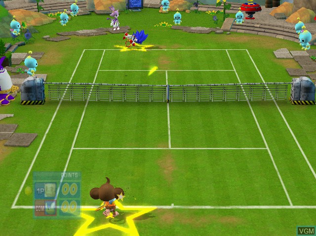 Image in-game du jeu Sega Superstars Tennis sur Sony Playstation 2