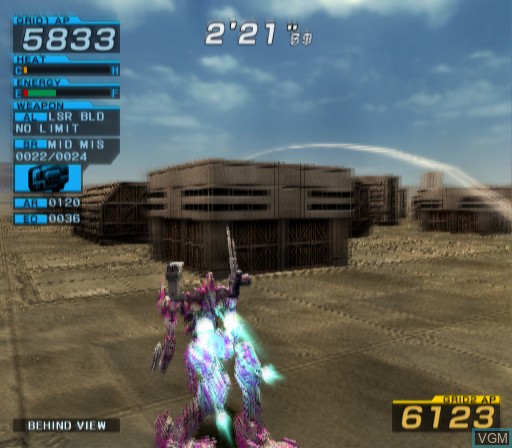 Image in-game du jeu Armored Core - Formula Front sur Sony Playstation 2