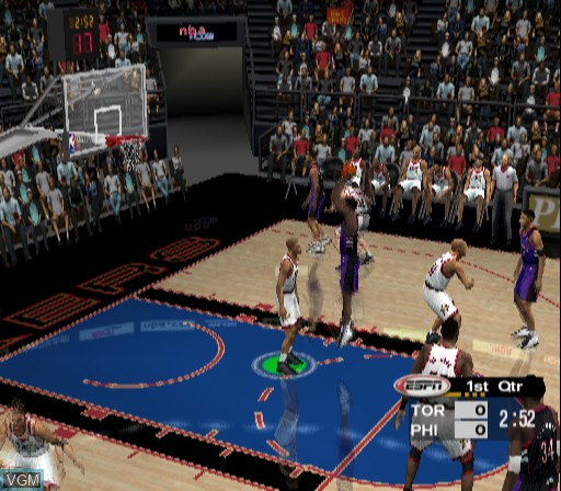 Image in-game du jeu ESPN NBA 2Night 2002 sur Sony Playstation 2