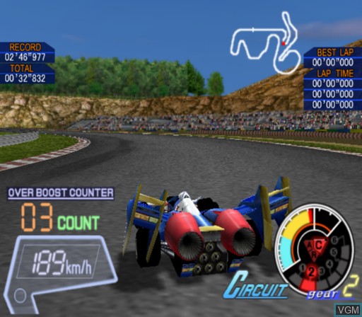 Image in-game du jeu Shinseiki GPX Cyber Formula - Road to the Infinity 3 sur Sony Playstation 2