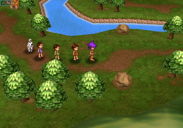 Image in-game du jeu Tengai Makyou II - Manji Maru sur Sony Playstation 2