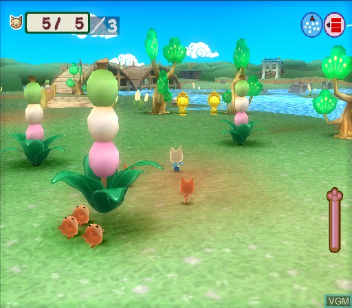 Image in-game du jeu Simple 2000 Series Vol. 116 - The Neko-Mura no Ninnin - Pagu Daikan no Akugyou Sanmai sur Sony Playstation 2