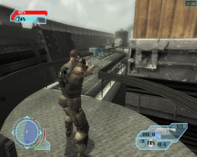 Image in-game du jeu Counter Terrorist Special Forces - Fire for Effect sur Sony Playstation 2