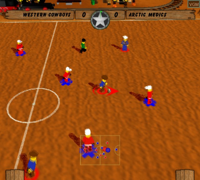 Image in-game du jeu Football Mania sur Sony Playstation 2