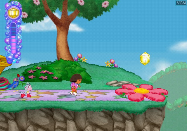 Image in-game du jeu Dora's Big Birthday Adventure sur Sony Playstation 2