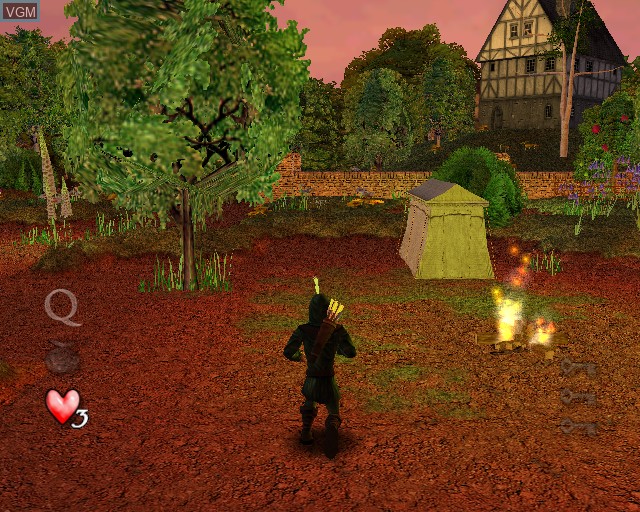 Image in-game du jeu Robin Hood's Quest sur Sony Playstation 2