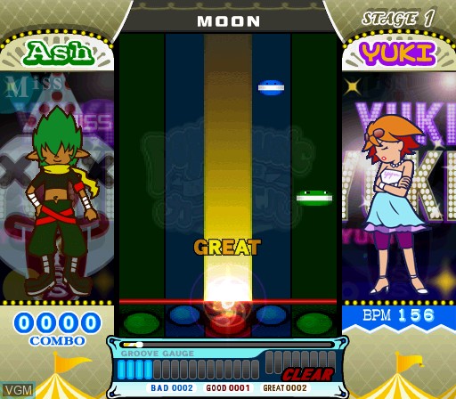 Image in-game du jeu Pop'n Music 13 Carnival sur Sony Playstation 2