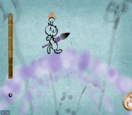 Image in-game du jeu Mojib-Ribbon sur Sony Playstation 2
