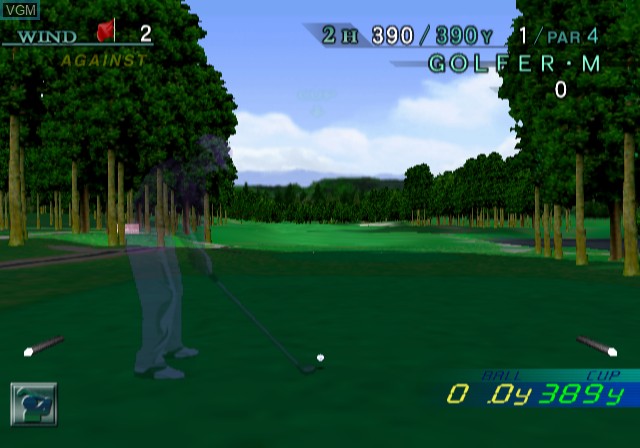 Image in-game du jeu Golf Navigator Vol. 4 sur Sony Playstation 2