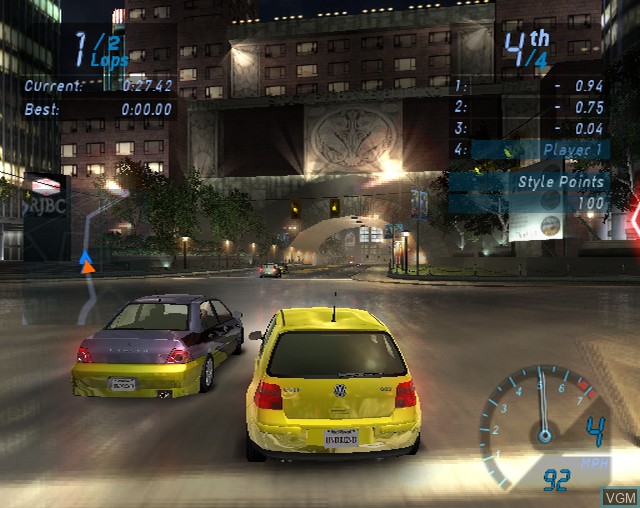 Image in-game du jeu Need for Speed - Collector's Series sur Sony Playstation 2