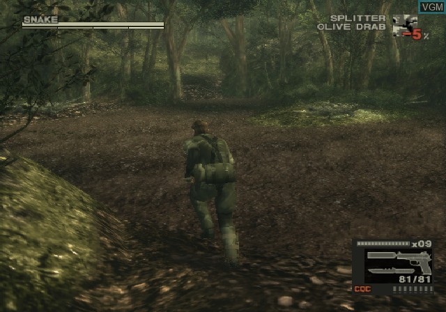 Image in-game du jeu Metal Gear Solid - The Essential Collection sur Sony Playstation 2