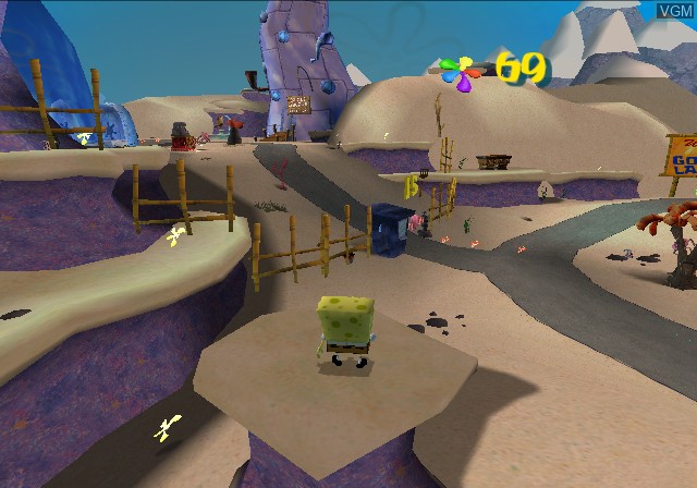 Image in-game du jeu SpongeBob - Happy Squared Pack sur Sony Playstation 2