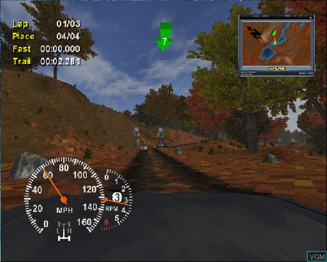 Image in-game du jeu 4X4 EVO 2 sur Sony Playstation 2