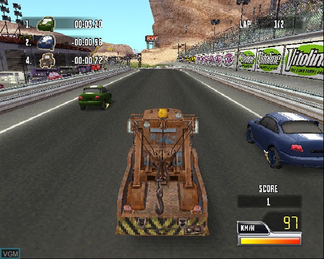 Cars sur PlayStation 2 