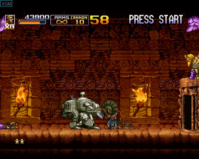 Image in-game du jeu Metal Slug 5 sur Sony Playstation 2