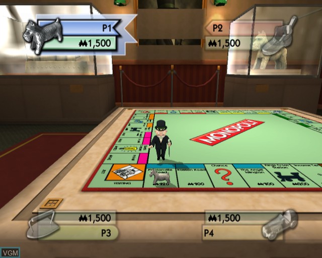 Image in-game du jeu Monopoly sur Sony Playstation 2