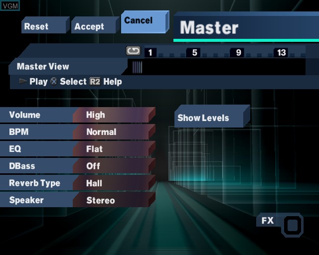 Image in-game du jeu MTV Music Generator 3 - This Is the Remix sur Sony Playstation 2
