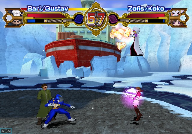 Image in-game du jeu Zatch Bell! Mamodo Battles sur Sony Playstation 2