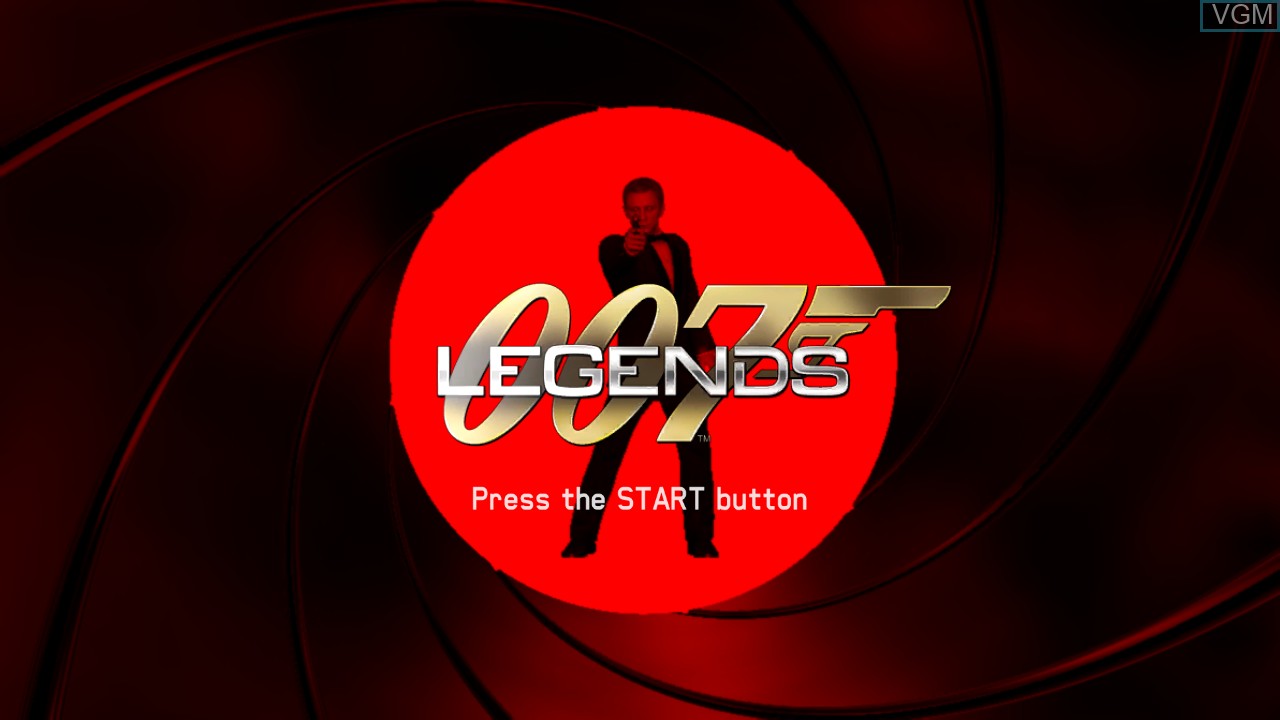 Image de l'ecran titre du jeu 007 Legends sur Sony Playstation 3