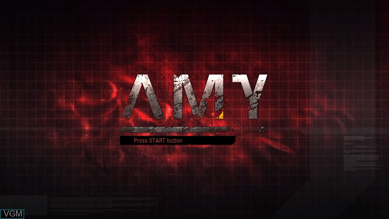 Image de l'ecran titre du jeu AMY sur Sony Playstation 3