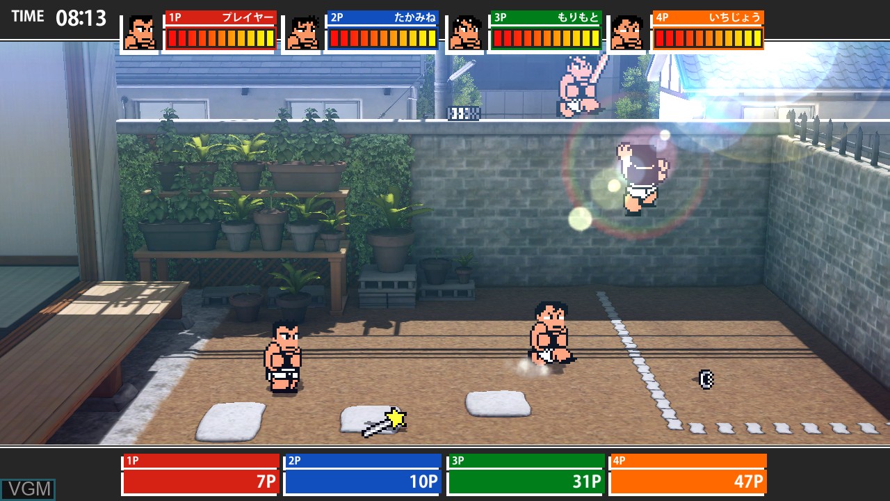Image in-game du jeu Downtown Nekketsu Koushinkyoku - Soreyuke Daiundoukai All-Star Special sur Sony Playstation 3