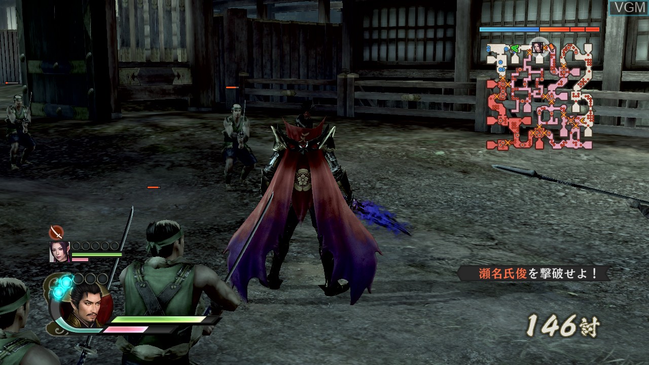 Image in-game du jeu Sengoku Musou 4 sur Sony Playstation 3