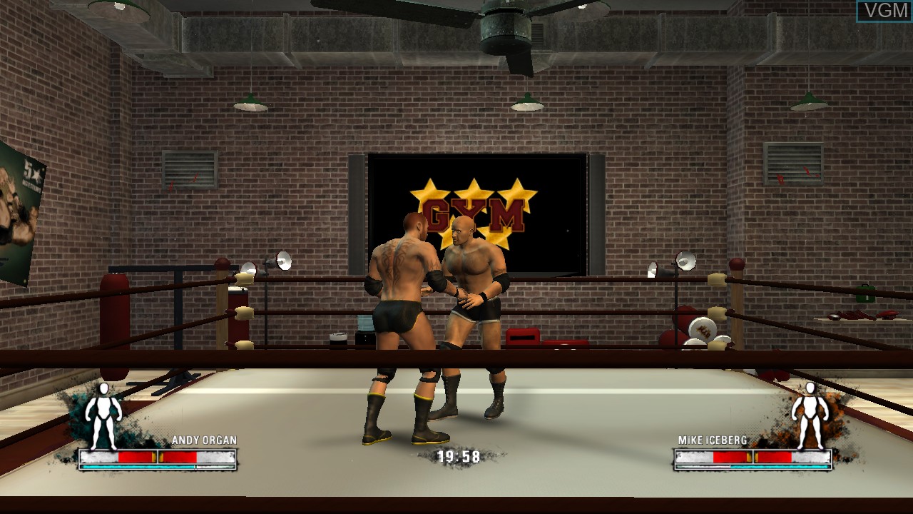 Image in-game du jeu 5 Star Wrestling sur Sony Playstation 3
