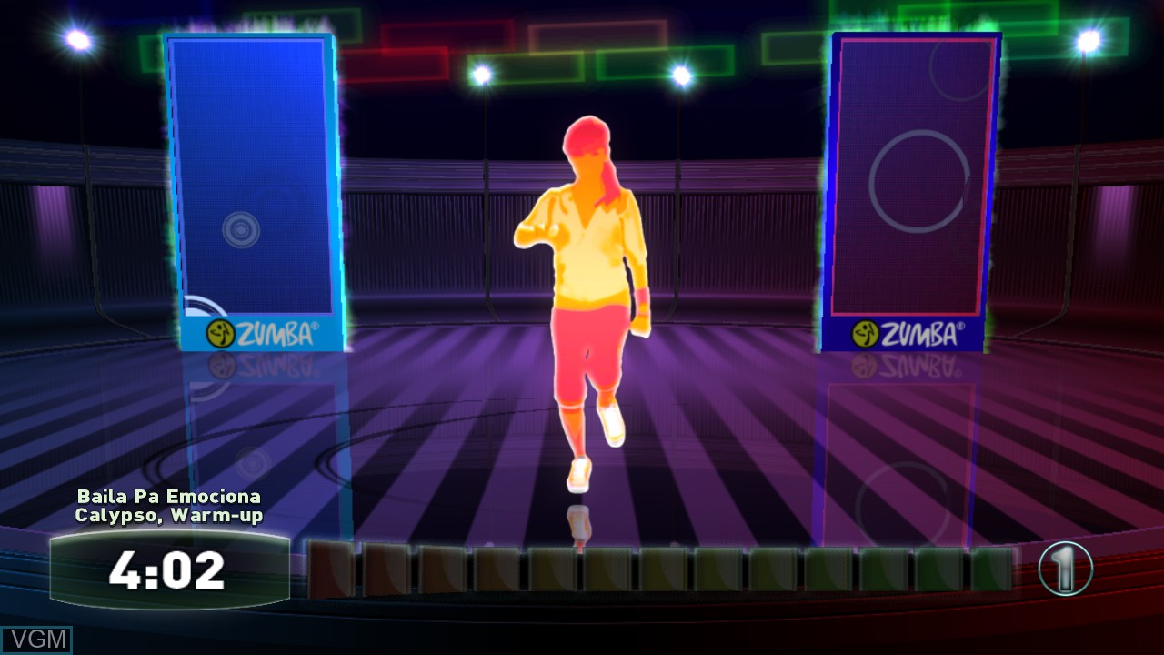 Image in-game du jeu Zumba Fitness - Join the Party sur Sony Playstation 3
