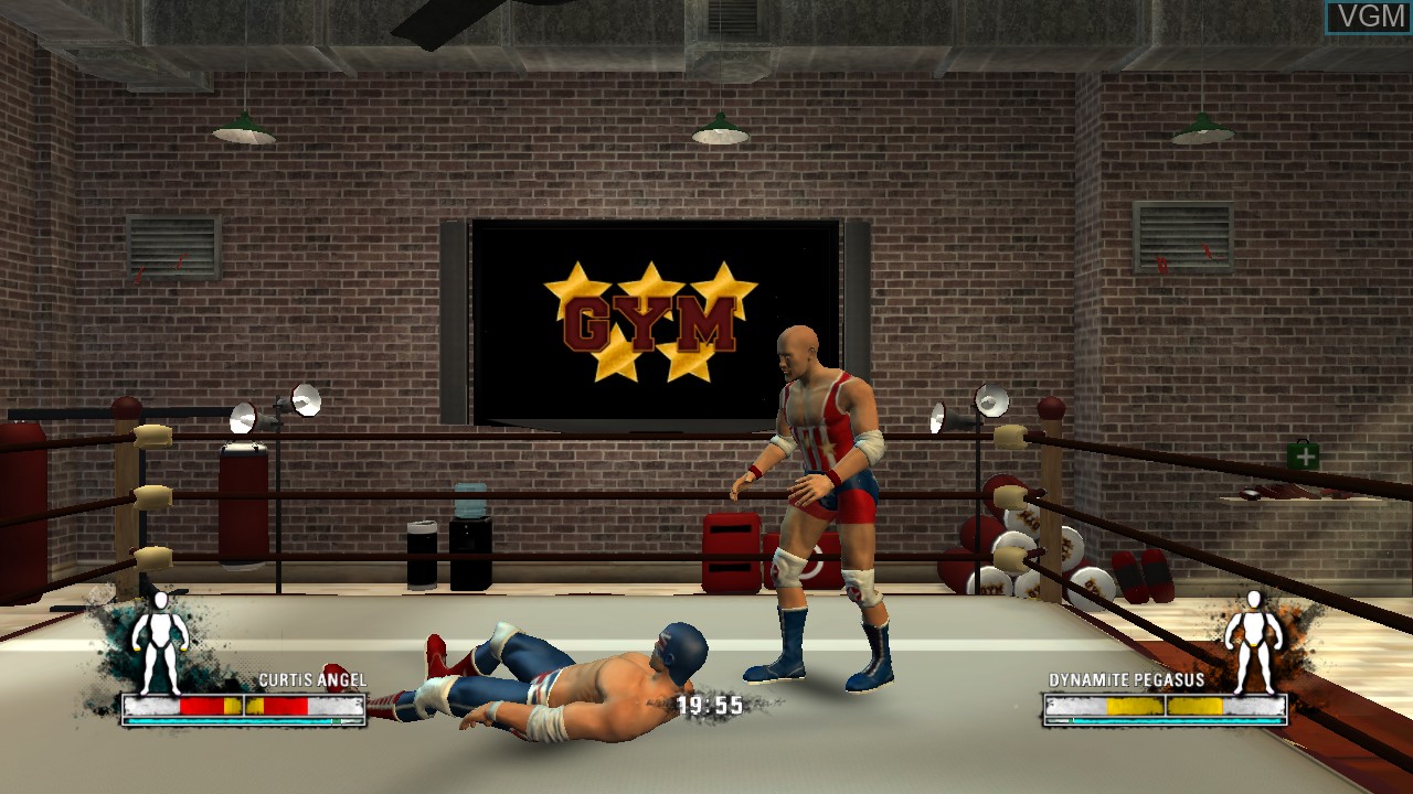 Image in-game du jeu 5 Star Wrestling sur Sony Playstation 3