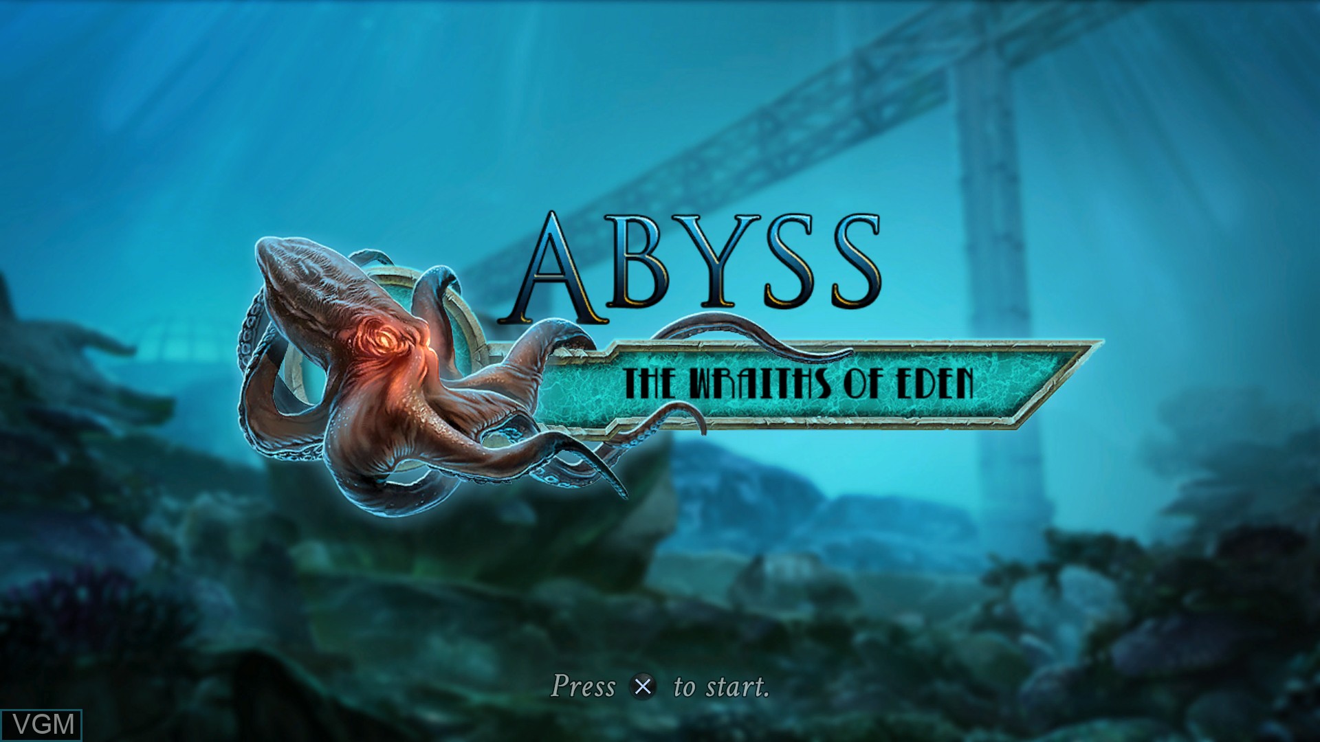 Image de l'ecran titre du jeu Abyss - The Wraiths of Eden sur Sony Playstation 4
