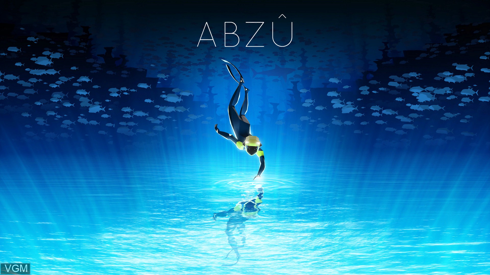 Image de l'ecran titre du jeu ABZU sur Sony Playstation 4