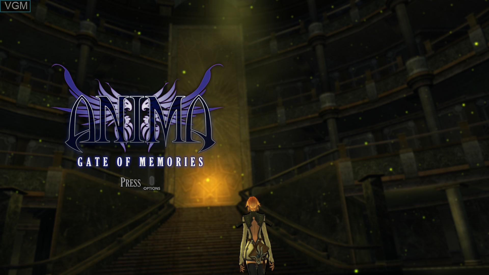 Image de l'ecran titre du jeu Anima - Gate of Memories sur Sony Playstation 4