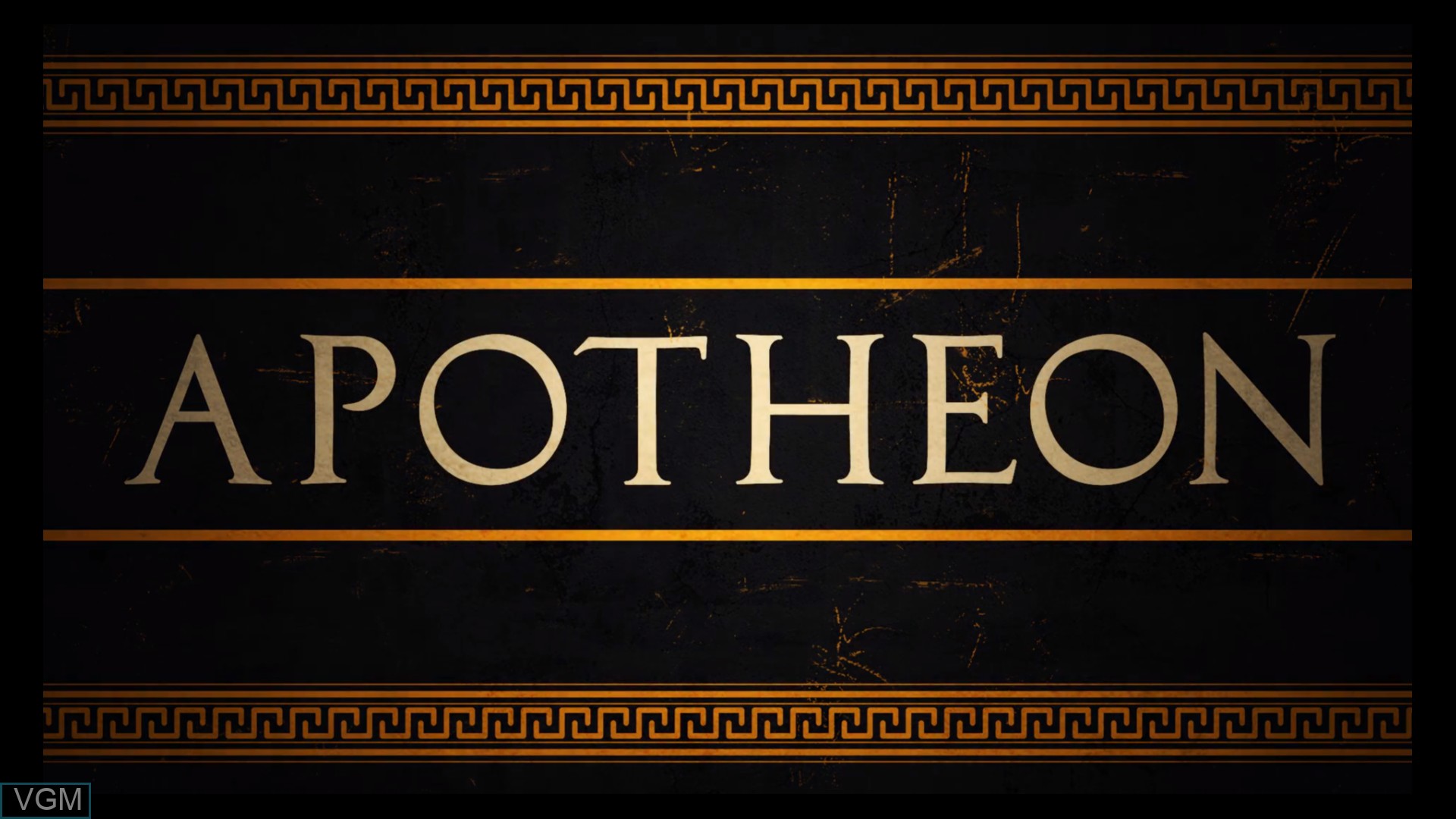 Image de l'ecran titre du jeu Apotheon sur Sony Playstation 4