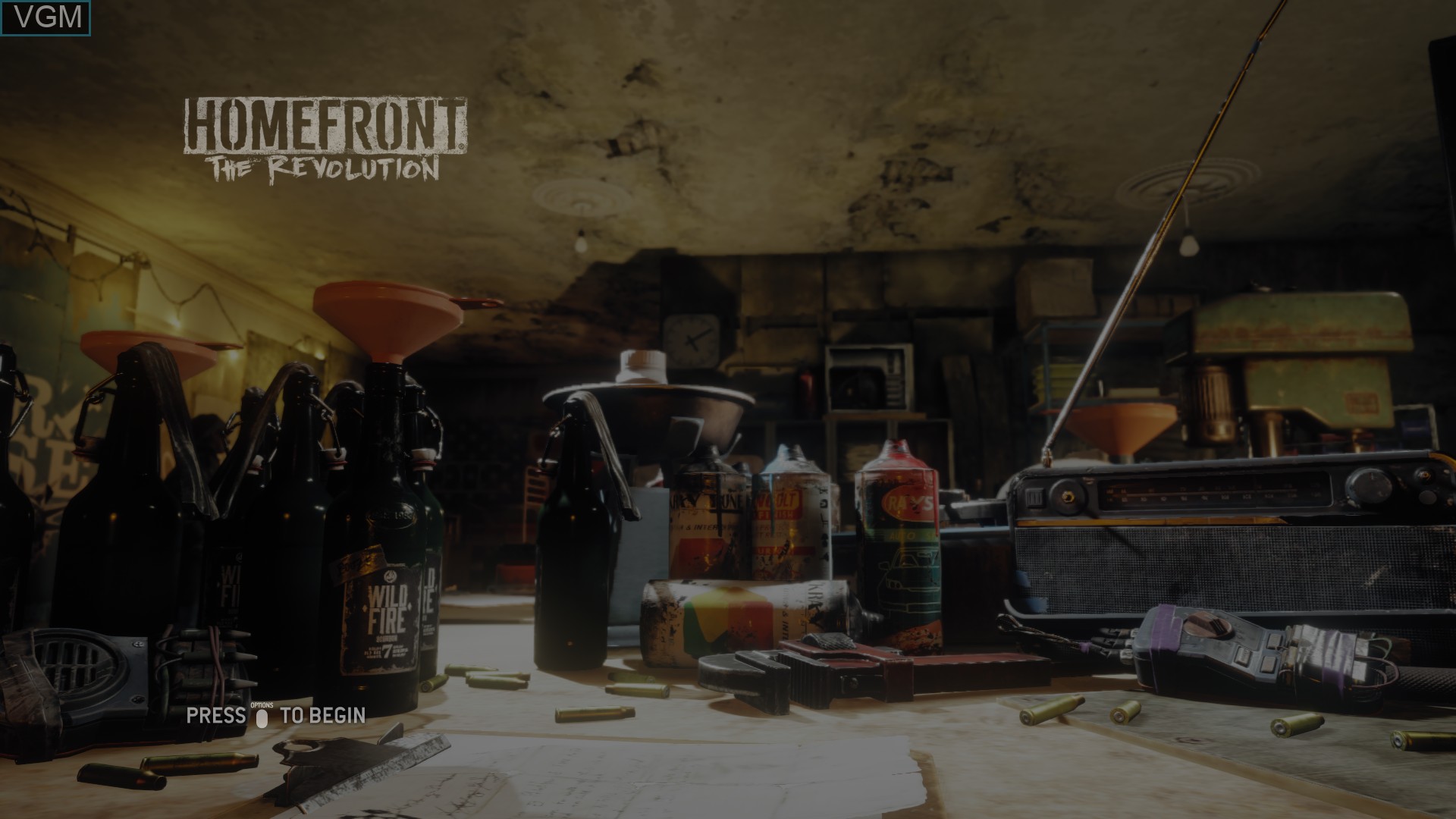 Image de l'ecran titre du jeu Homefront - The Revolution sur Sony Playstation 4
