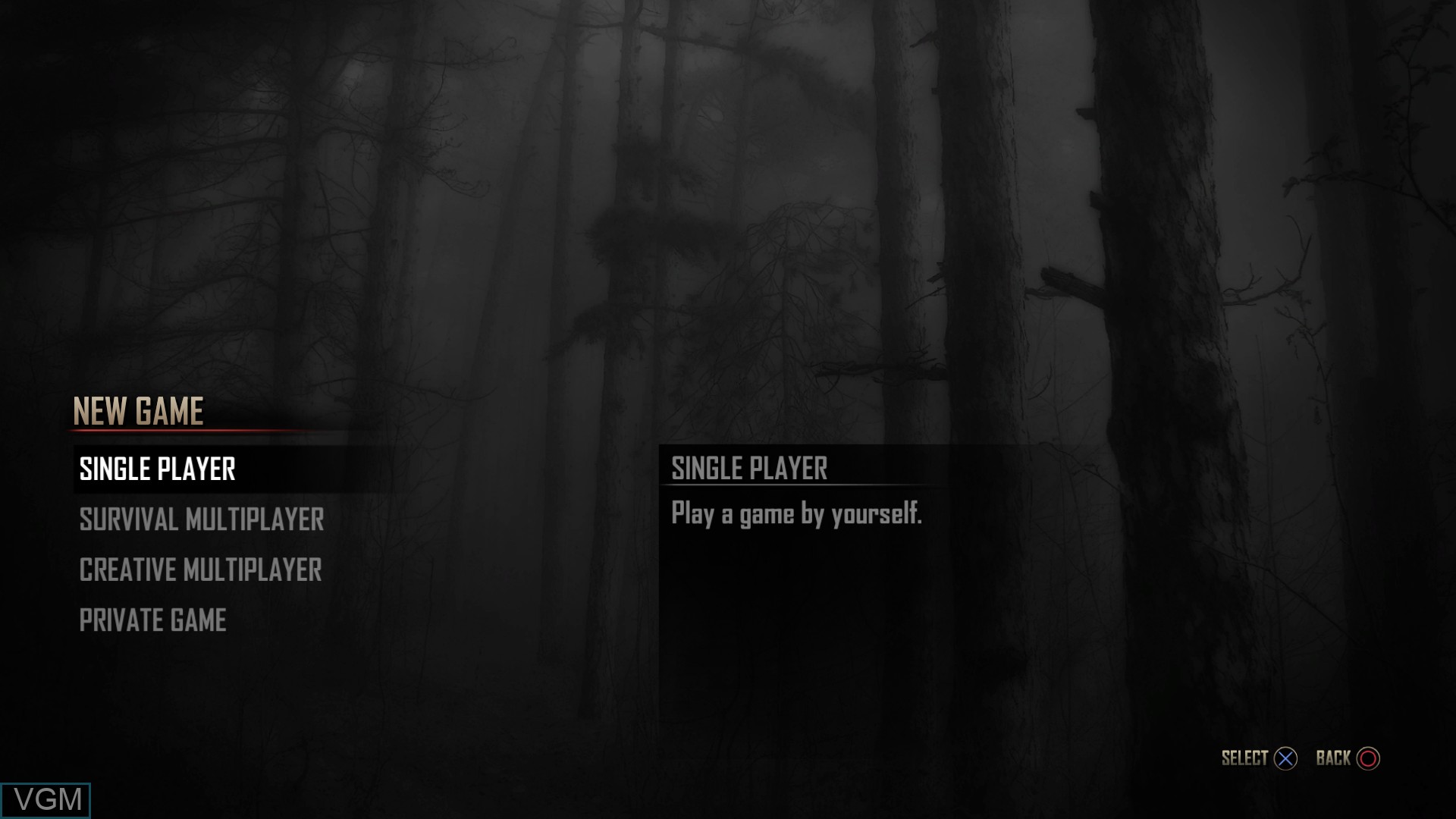 Image du menu du jeu 7 Days to Die sur Sony Playstation 4