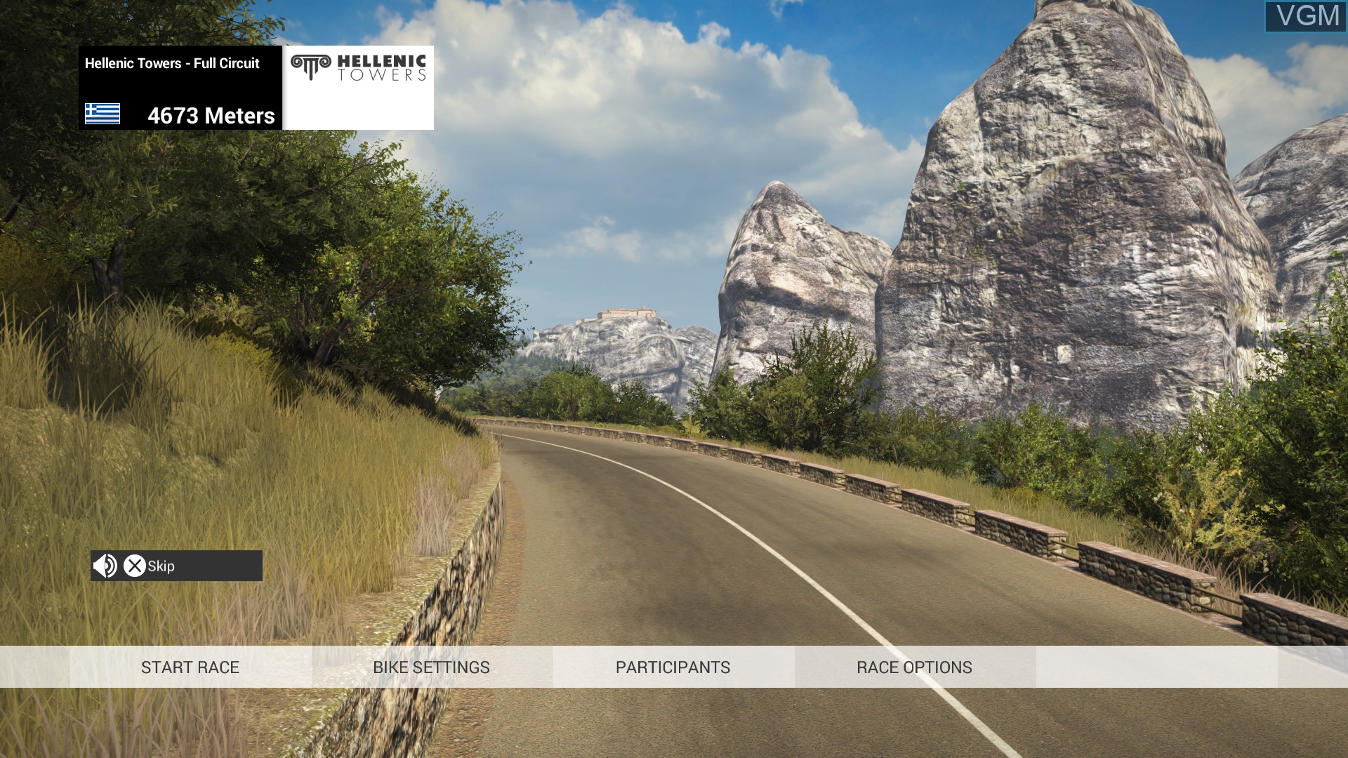 Image du menu du jeu Ride 2 sur Sony Playstation 4