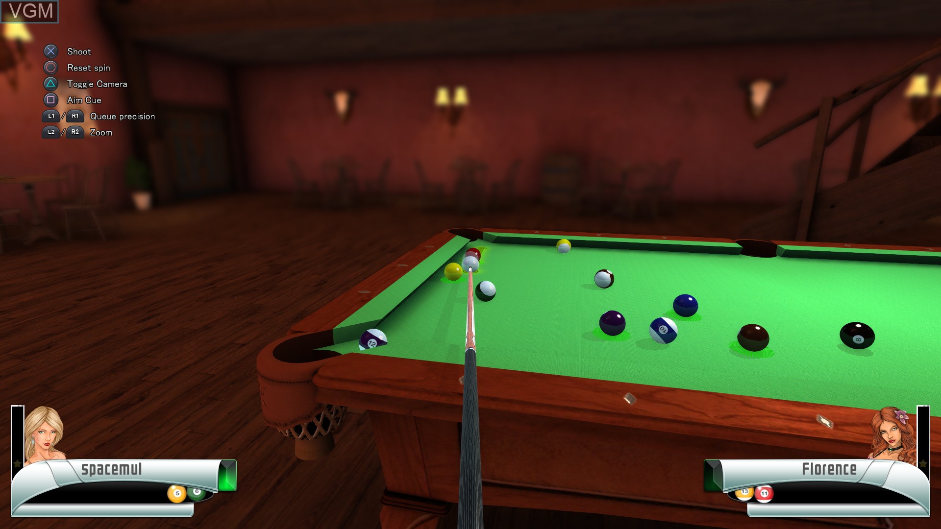 Image in-game du jeu 3D Billiards - Billards & Snooker sur Sony Playstation 4
