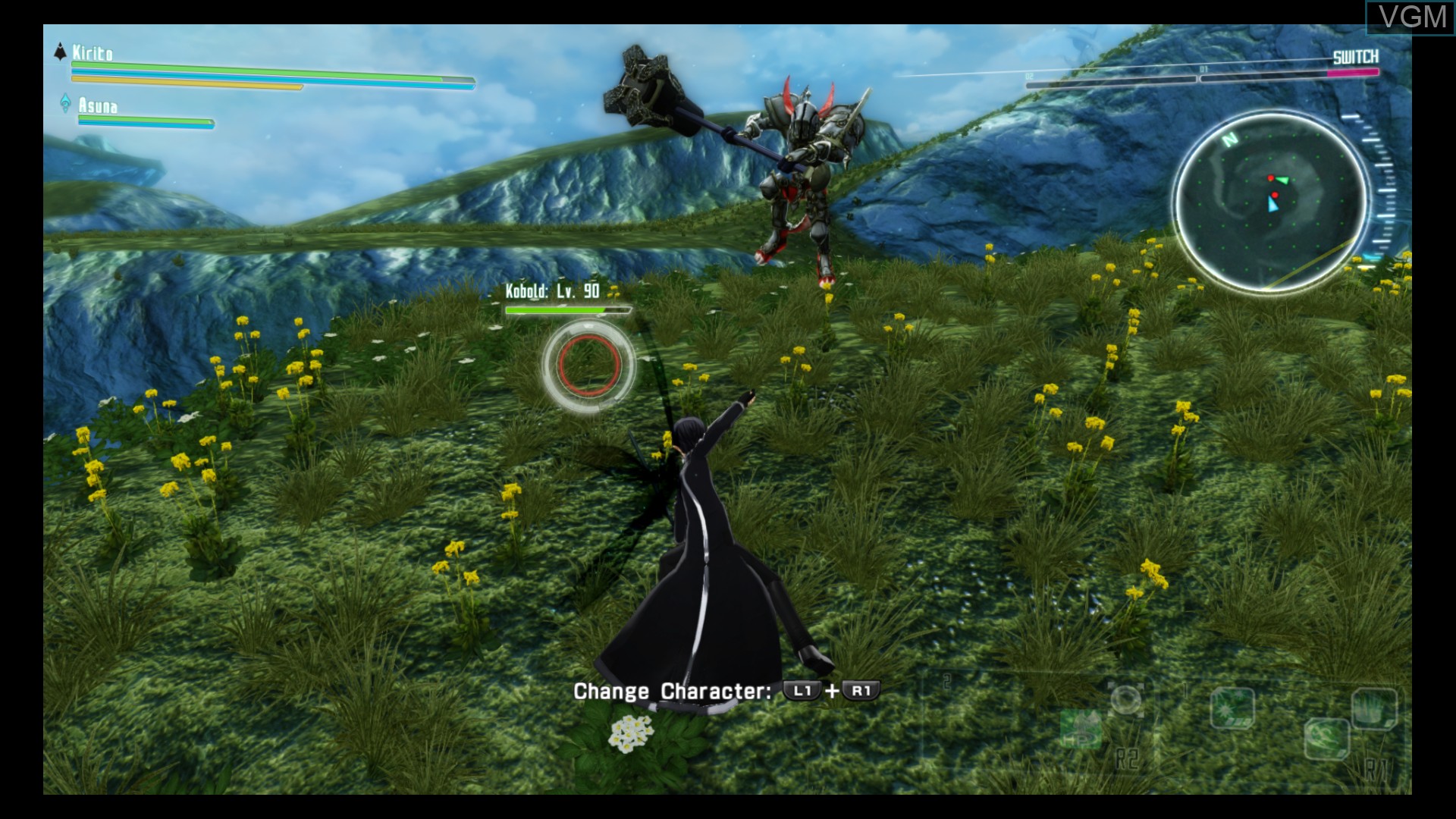 Image in-game du jeu Accel World vs. Sword Art Online sur Sony Playstation 4
