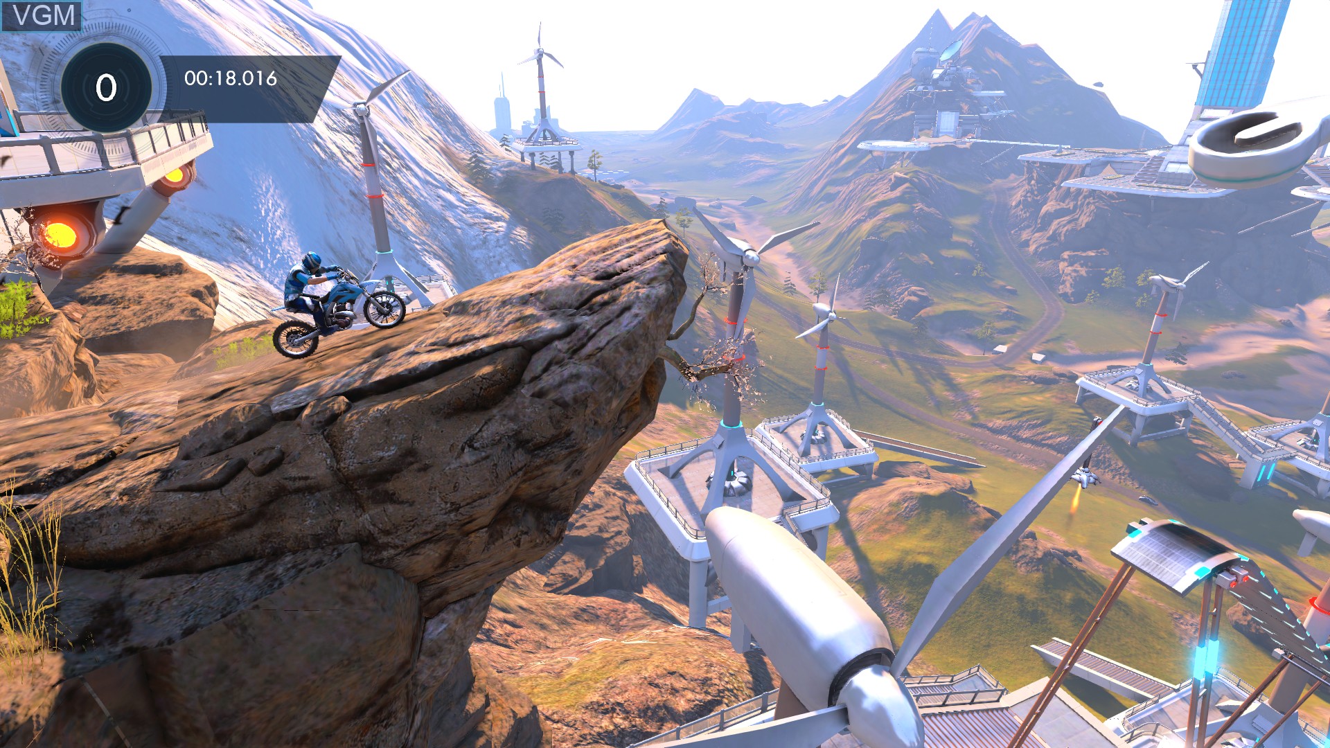 Image in-game du jeu Trials Fusion sur Sony Playstation 4