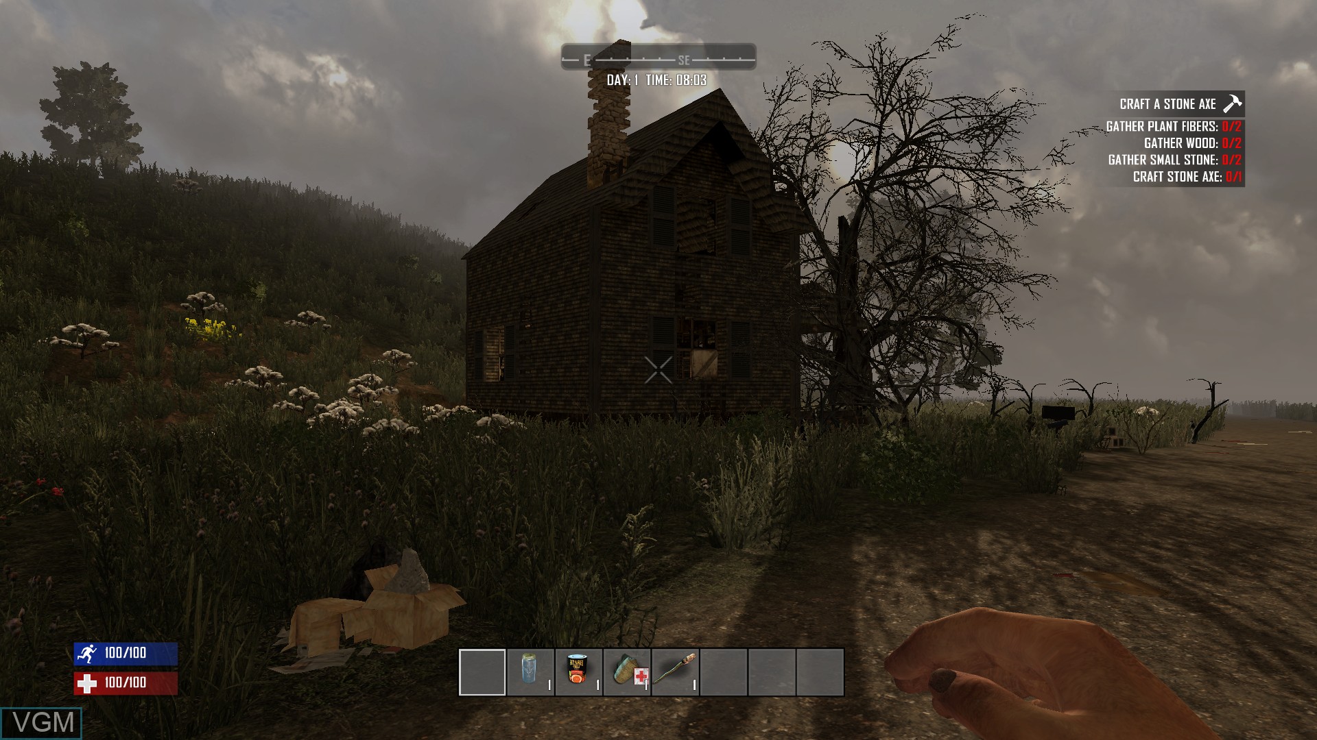 Image in-game du jeu 7 Days to Die sur Sony Playstation 4