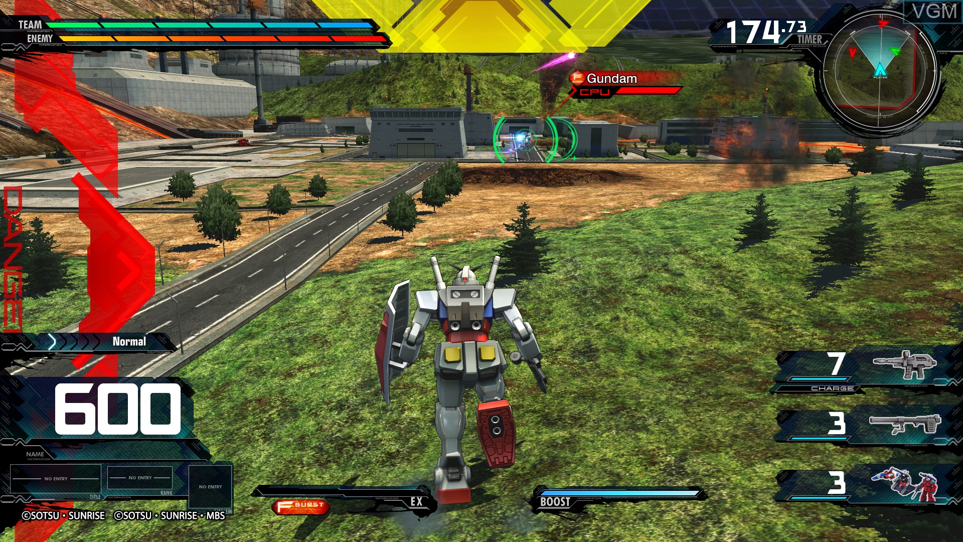 Mobile Suit Gundam - Extreme VS. MaxiBoost ON