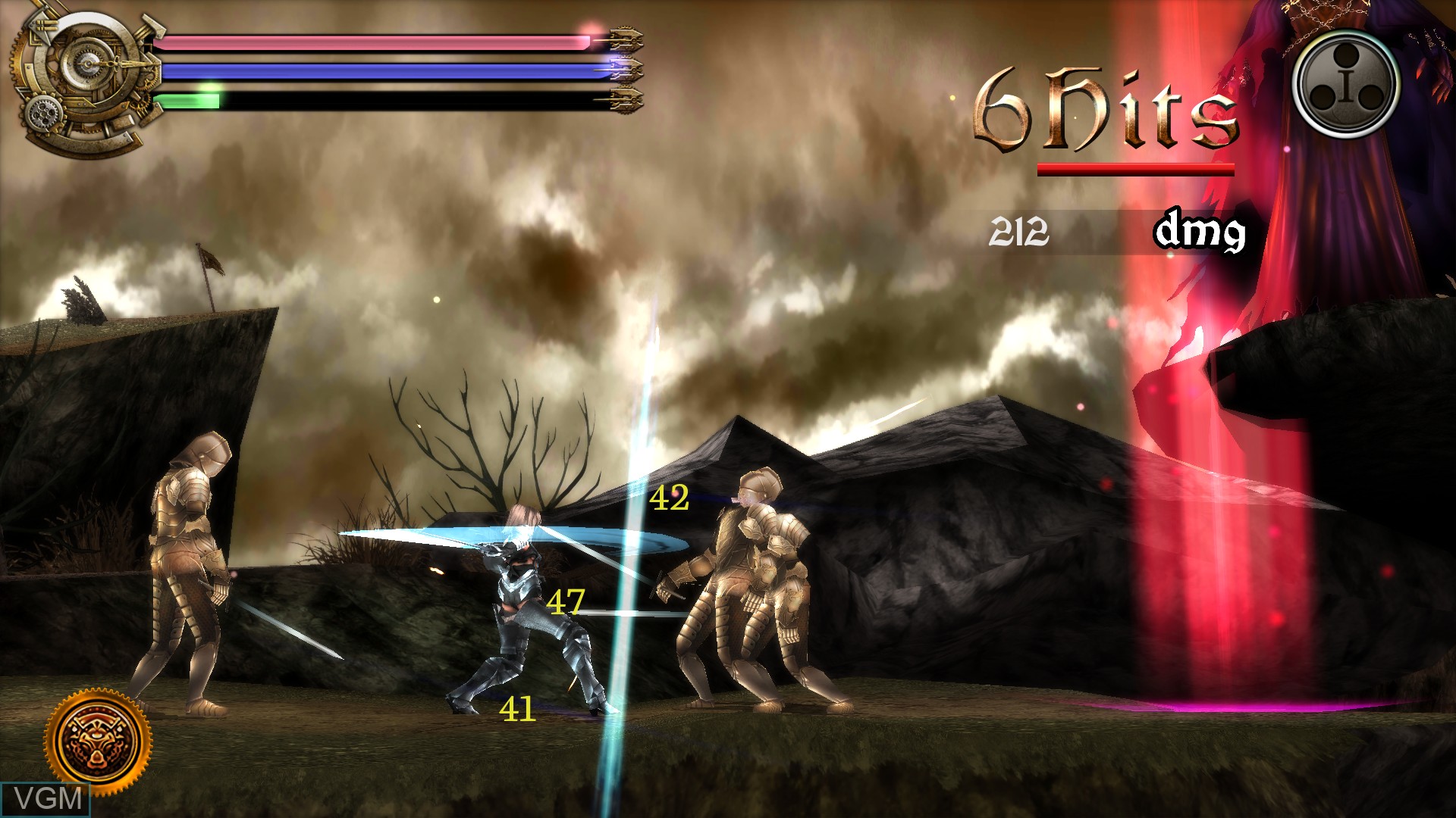 Image in-game du jeu AeternoBlade sur Sony Playstation 4