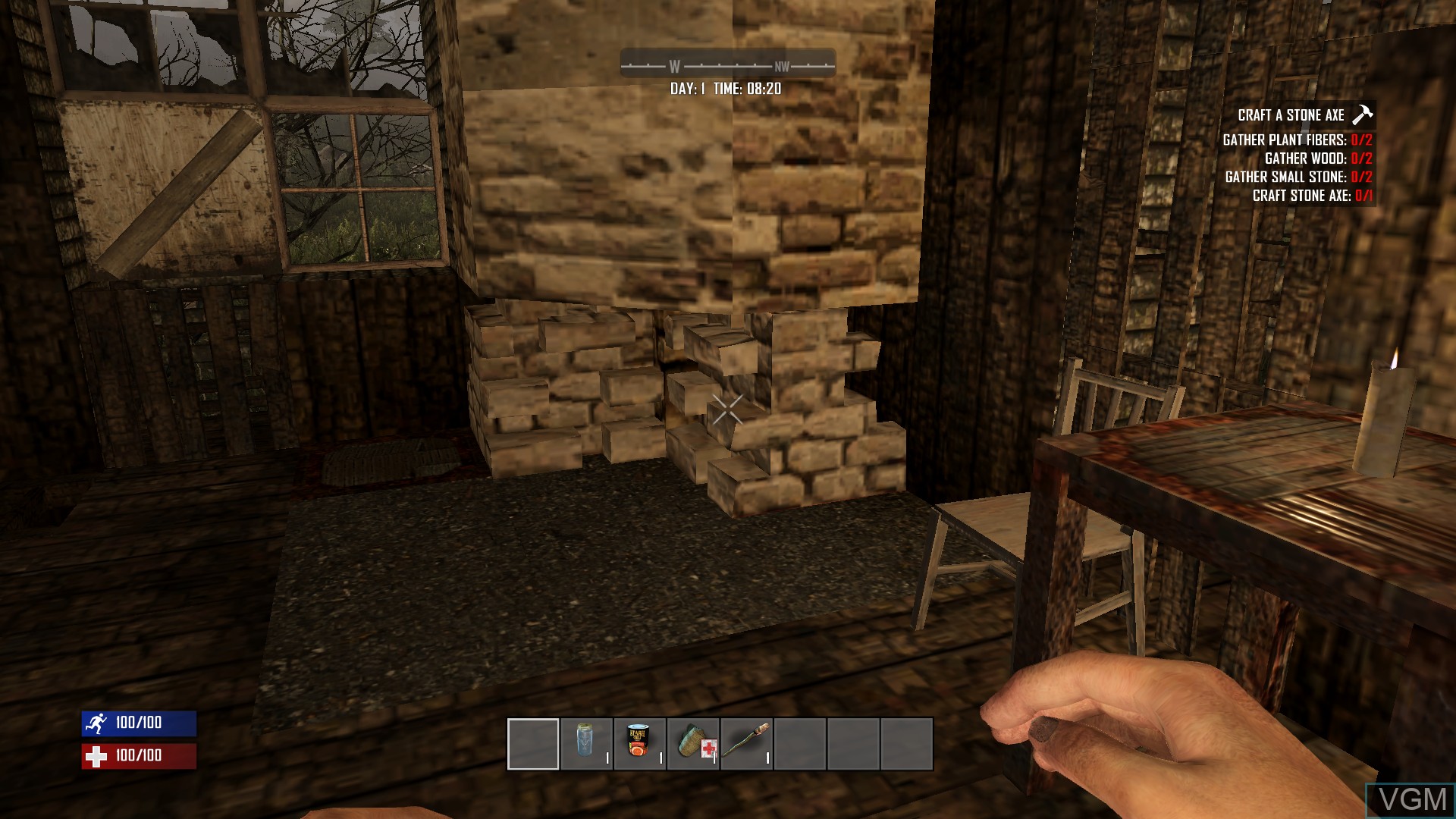 Image in-game du jeu 7 Days to Die sur Sony Playstation 4
