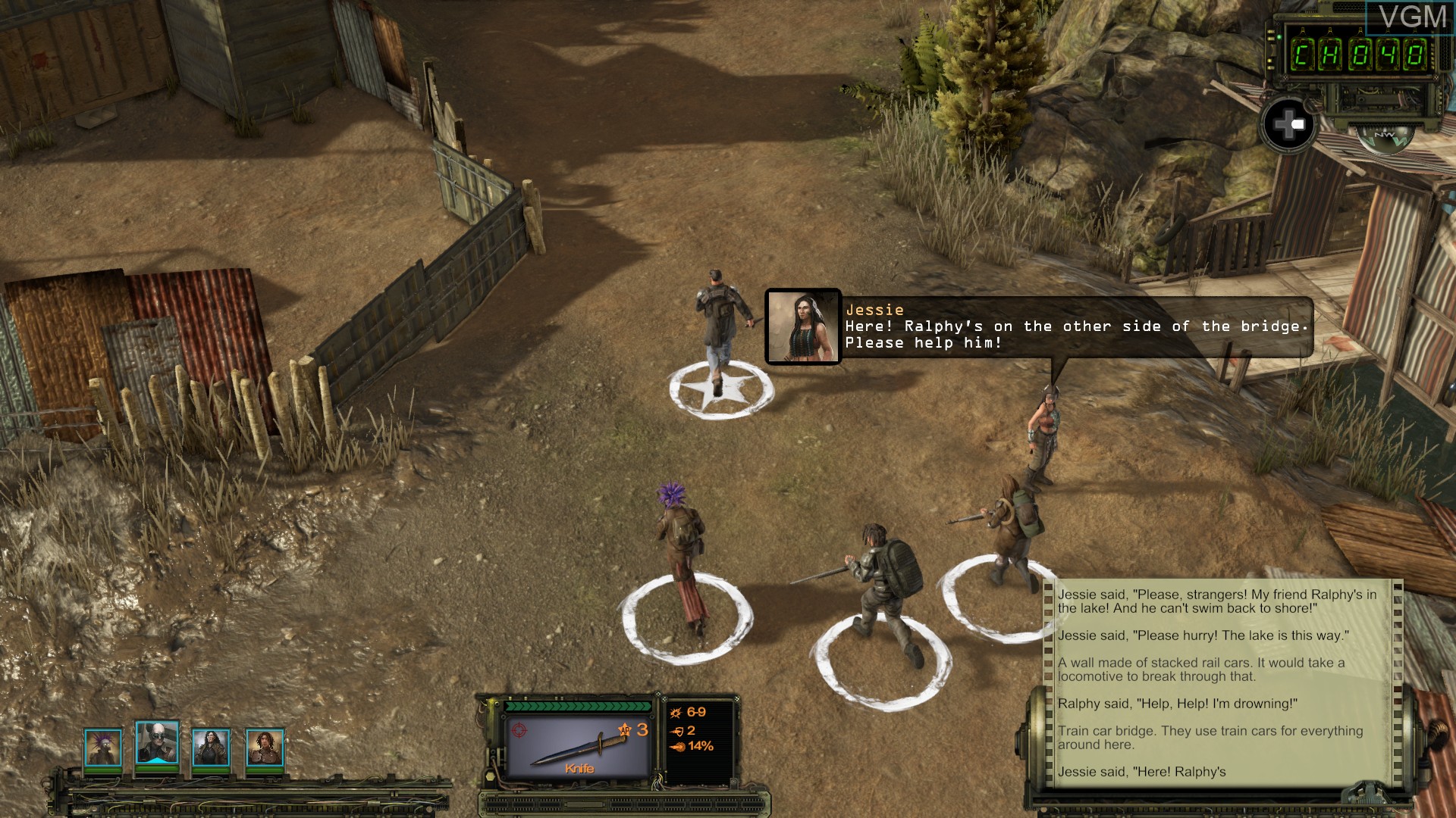 Image in-game du jeu Wasteland 2 - Director's Cut sur Sony Playstation 4