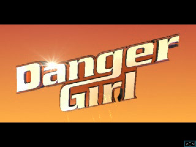 Image de l'ecran titre du jeu Danger Girl sur Sony Playstation