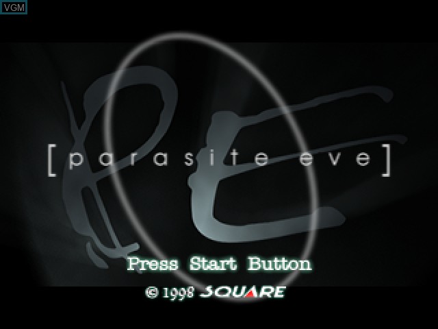 Image de l'ecran titre du jeu Parasite Eve sur Sony Playstation