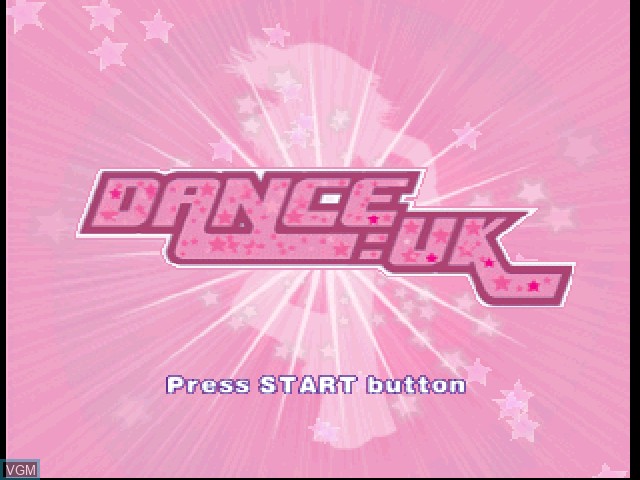 Image de l'ecran titre du jeu Dance:UK sur Sony Playstation
