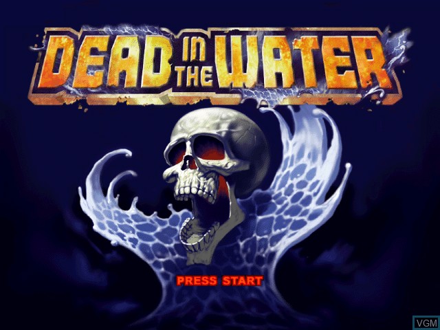 Image de l'ecran titre du jeu Dead in the Water sur Sony Playstation